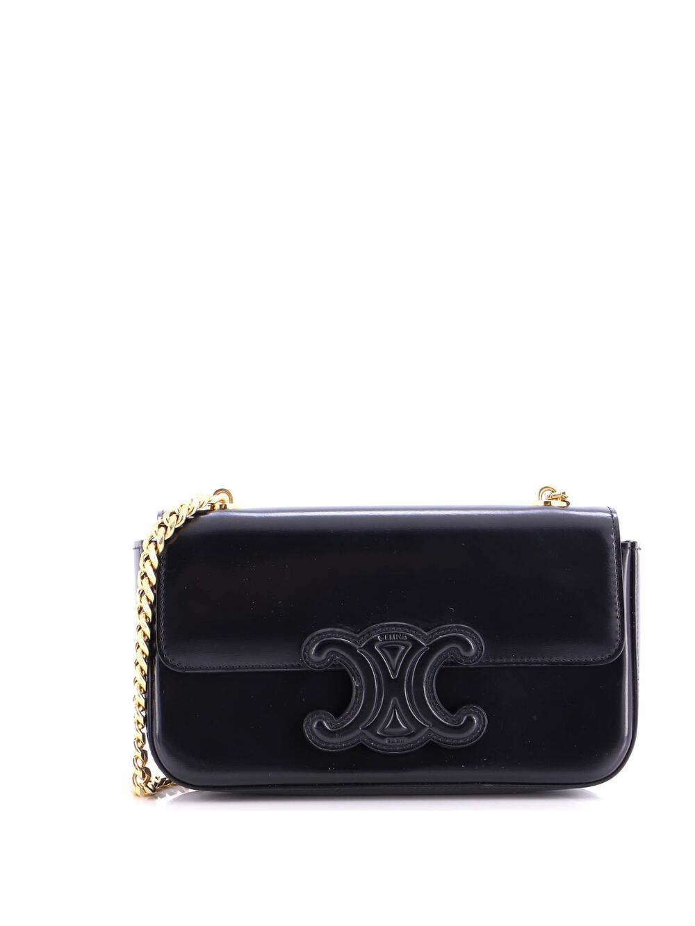 Celine Triomphe Chain Shoulder Bag #240879C17B